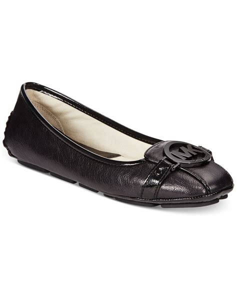 michael kors womens black flats